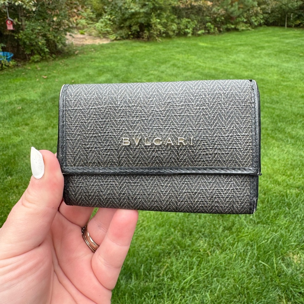 Bvlgari Gray Key Holder